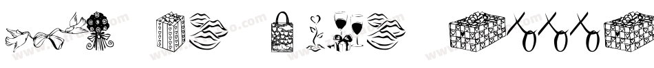 KR Be Mine Again字体转换